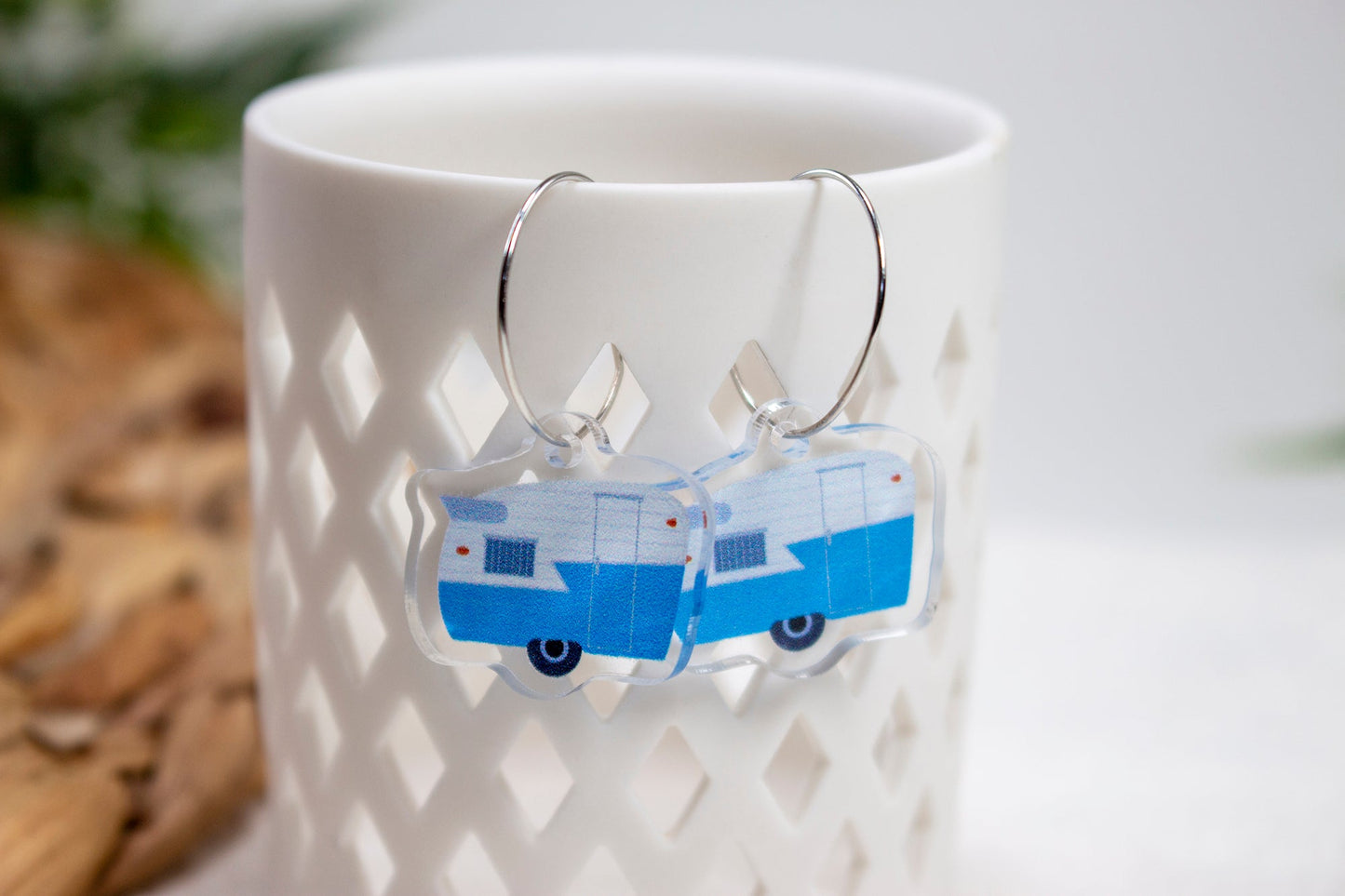 Blue Campers Earrings