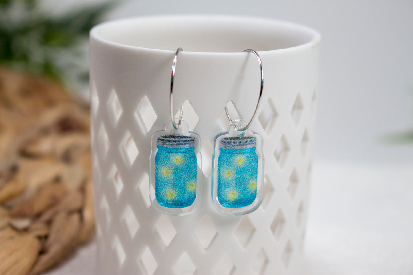 Jar of Fireflies Earrings