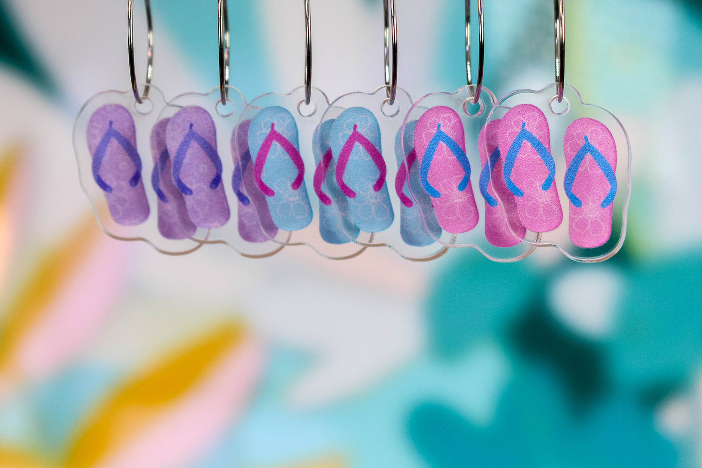 Pink Flip Flops Earrings