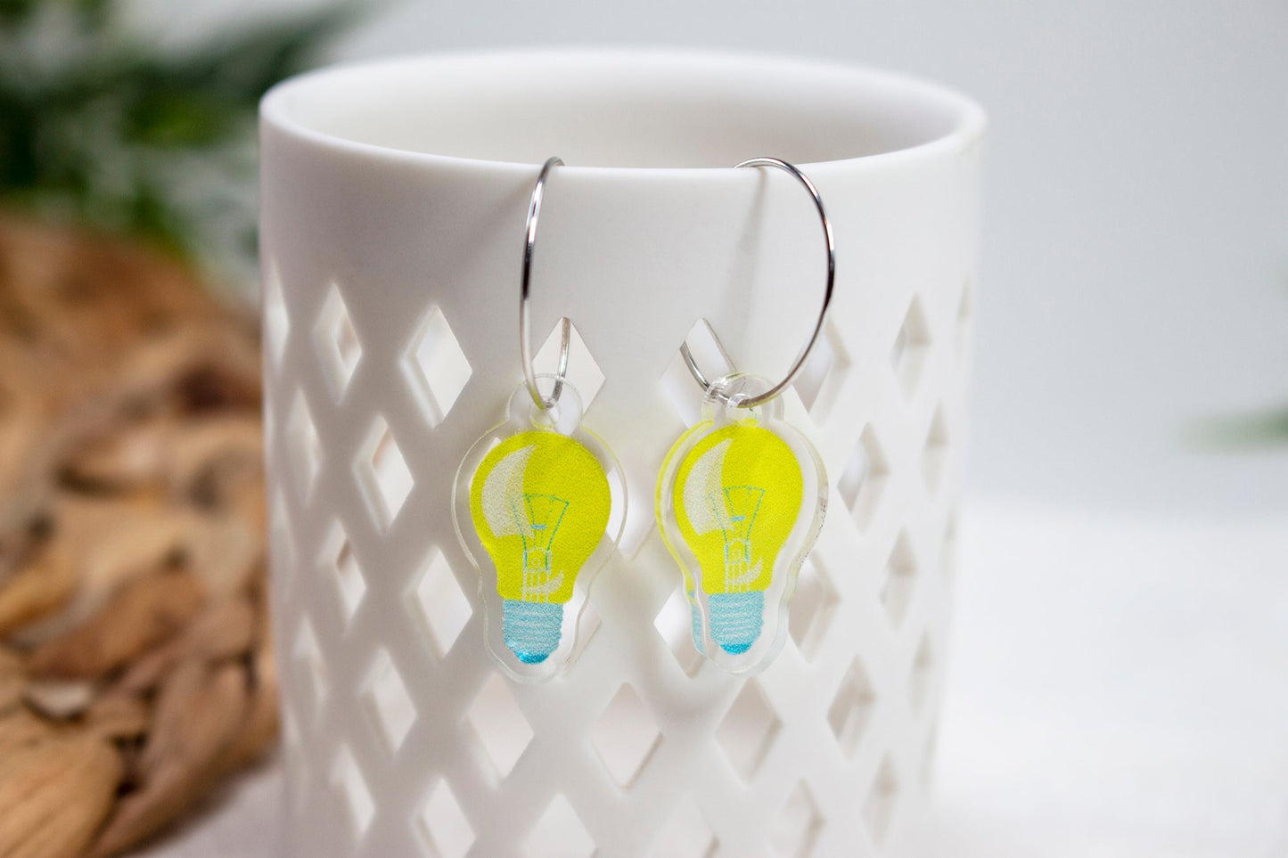 Lightbulb Great Idea Earrings