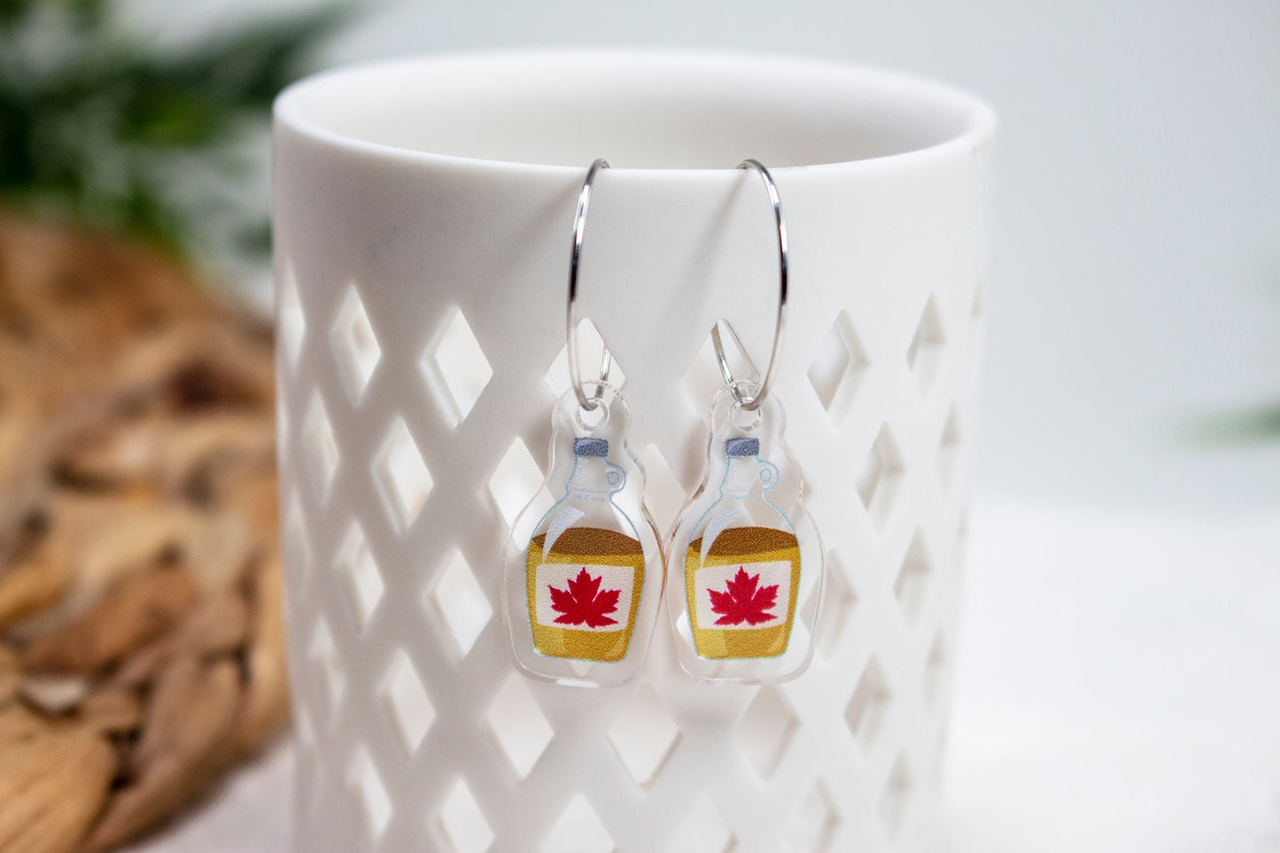 Maple Syrup Earrings