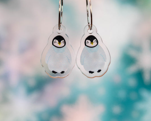 Baby Penguin Earrings