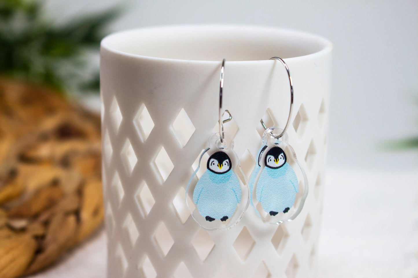 Baby Penguin Earrings