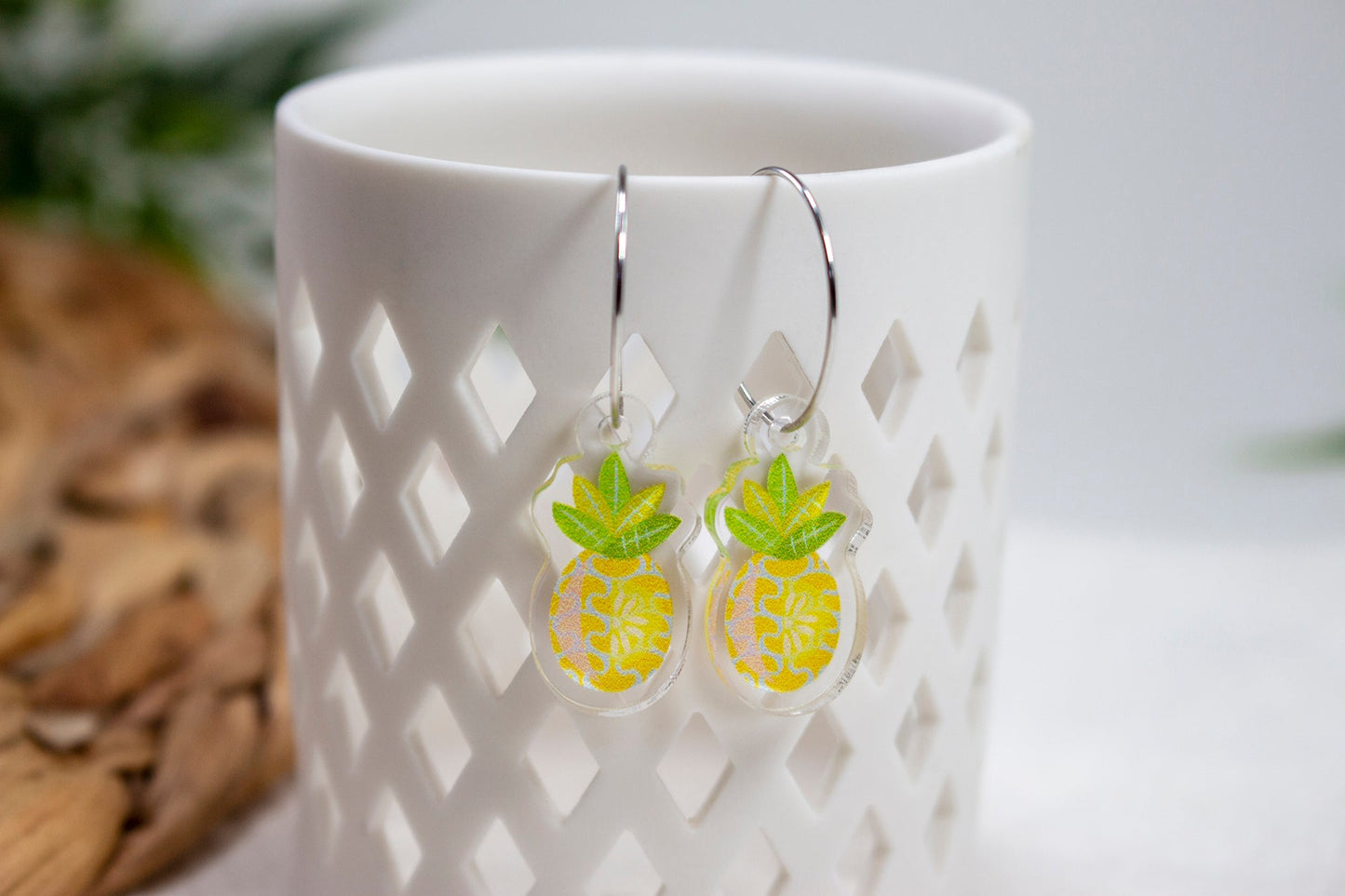 Pineapple Fruit Earrings