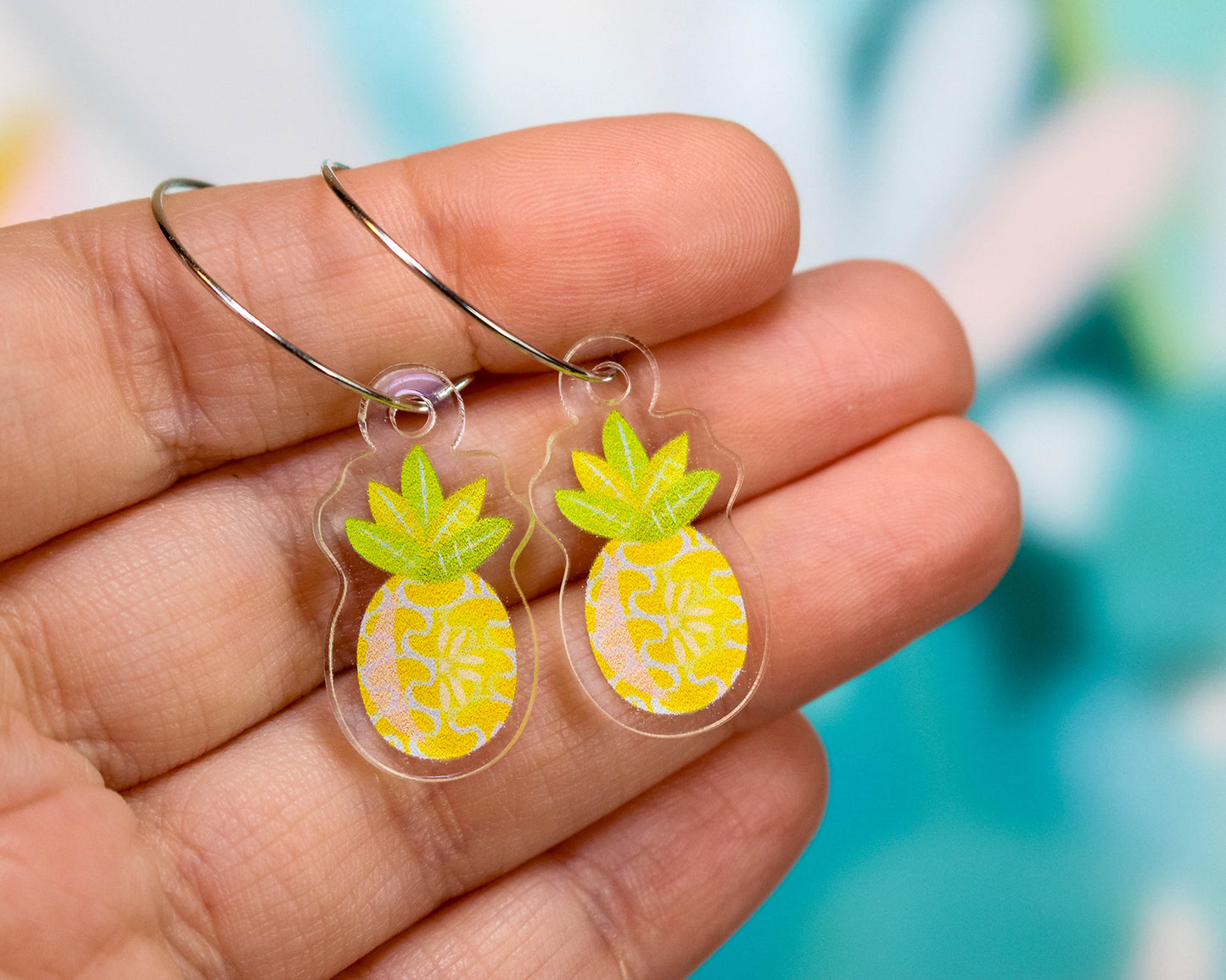 Pineapple Fruit Earrings