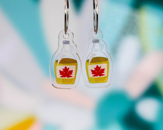 Maple Syrup Earrings