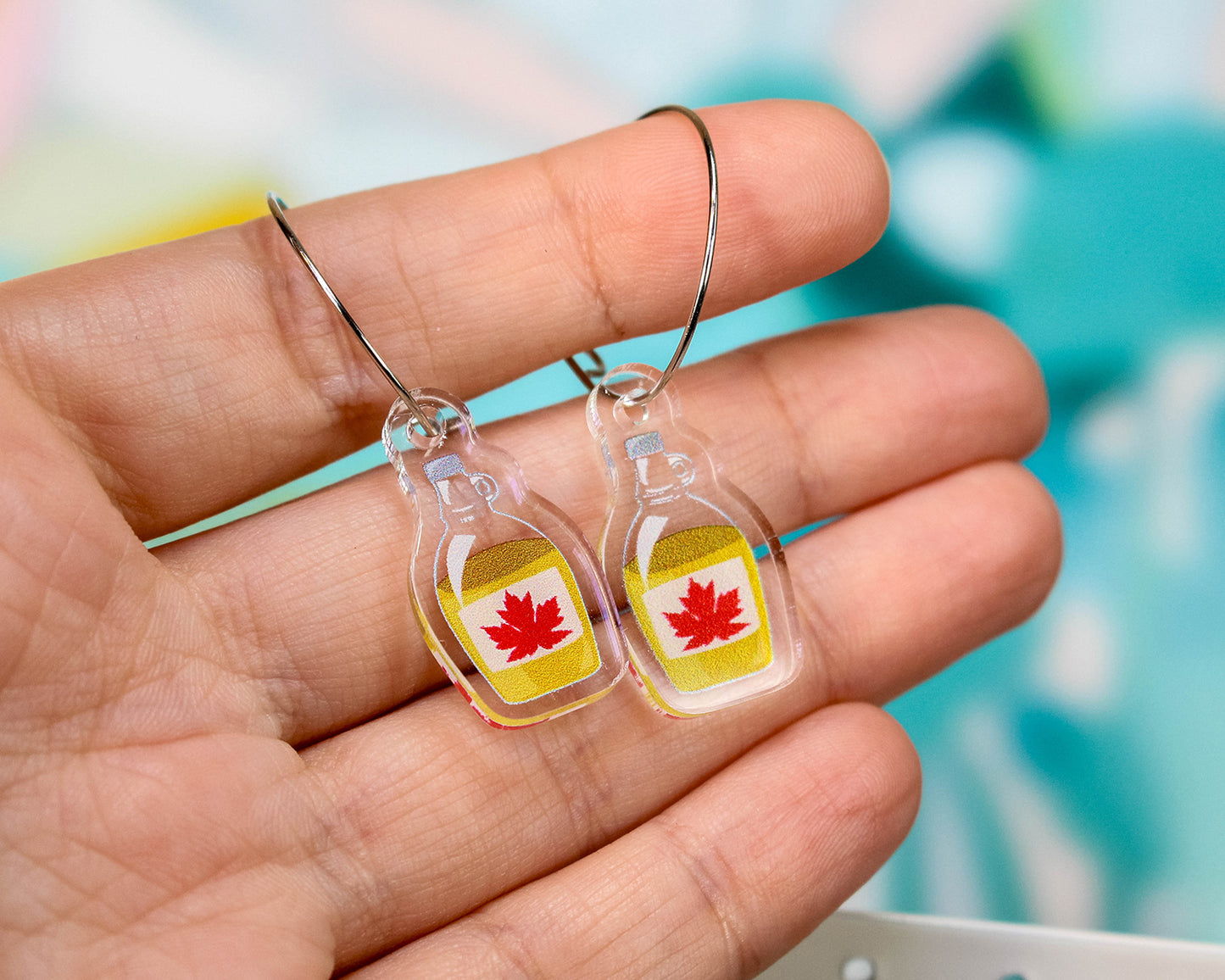 Maple Syrup Earrings