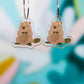 Beaver Earrings