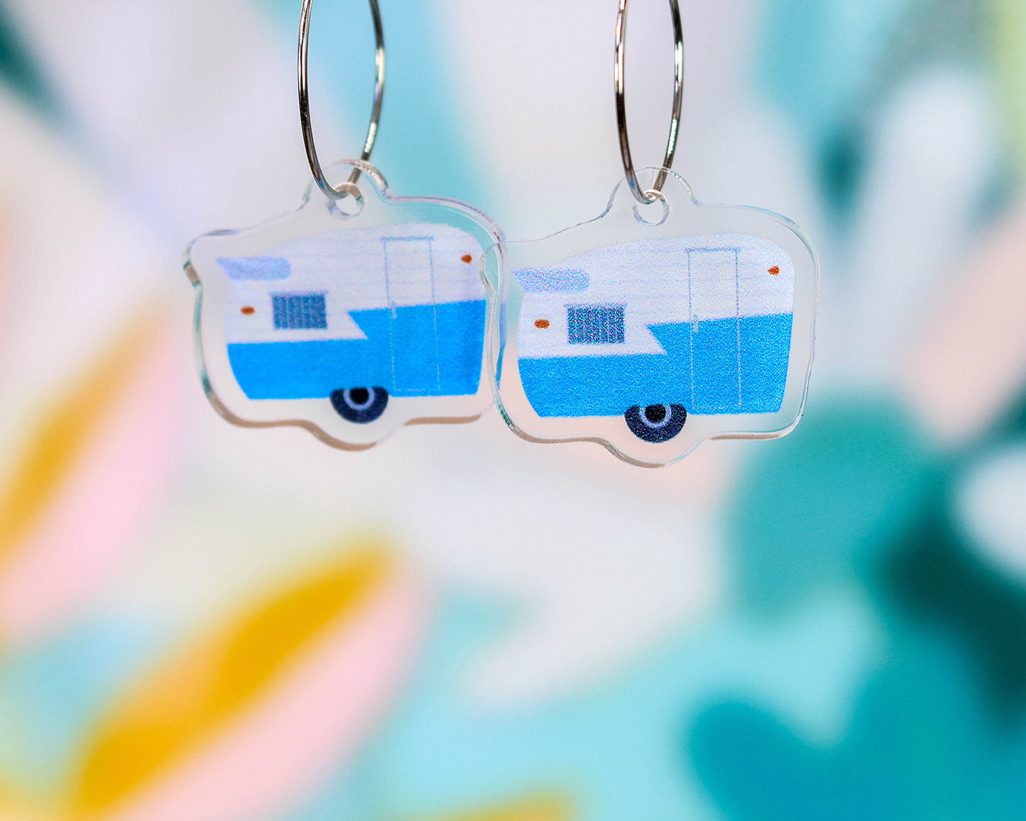 Blue Campers Earrings