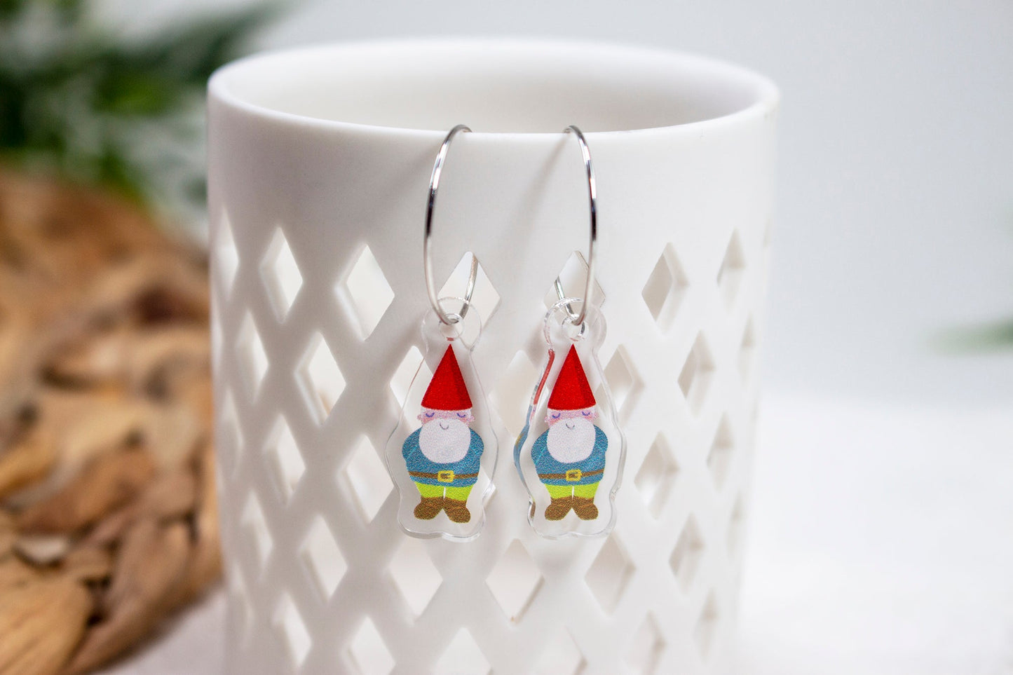 Garden Gnome Earrings