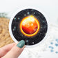 Planet Mars Space Celestial Sticker 3" x 3"