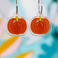 Fall Pumpkin Autumn Earrings